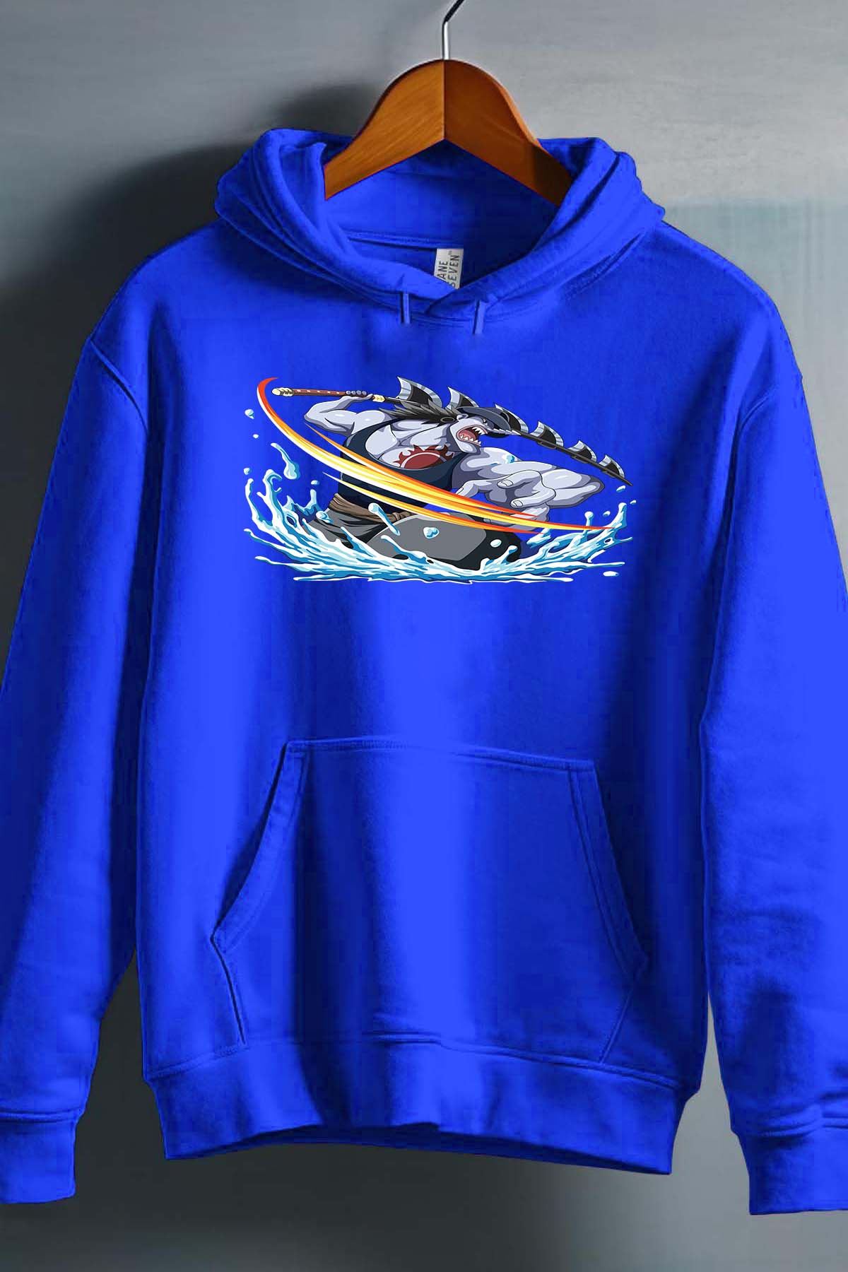 COULEUR:Bleu Roi|Sweat Capuche Garçon | 1ne Piece AVR 28 Bleu Roi