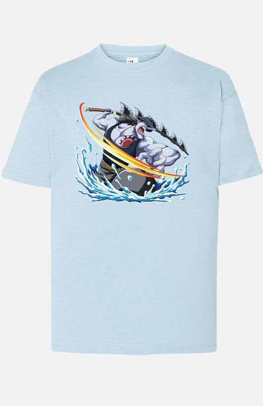 COULEUR:Bleu Ciel|T-shirt Garçon | 1ne Piece AVR 28 Bleu Ciel