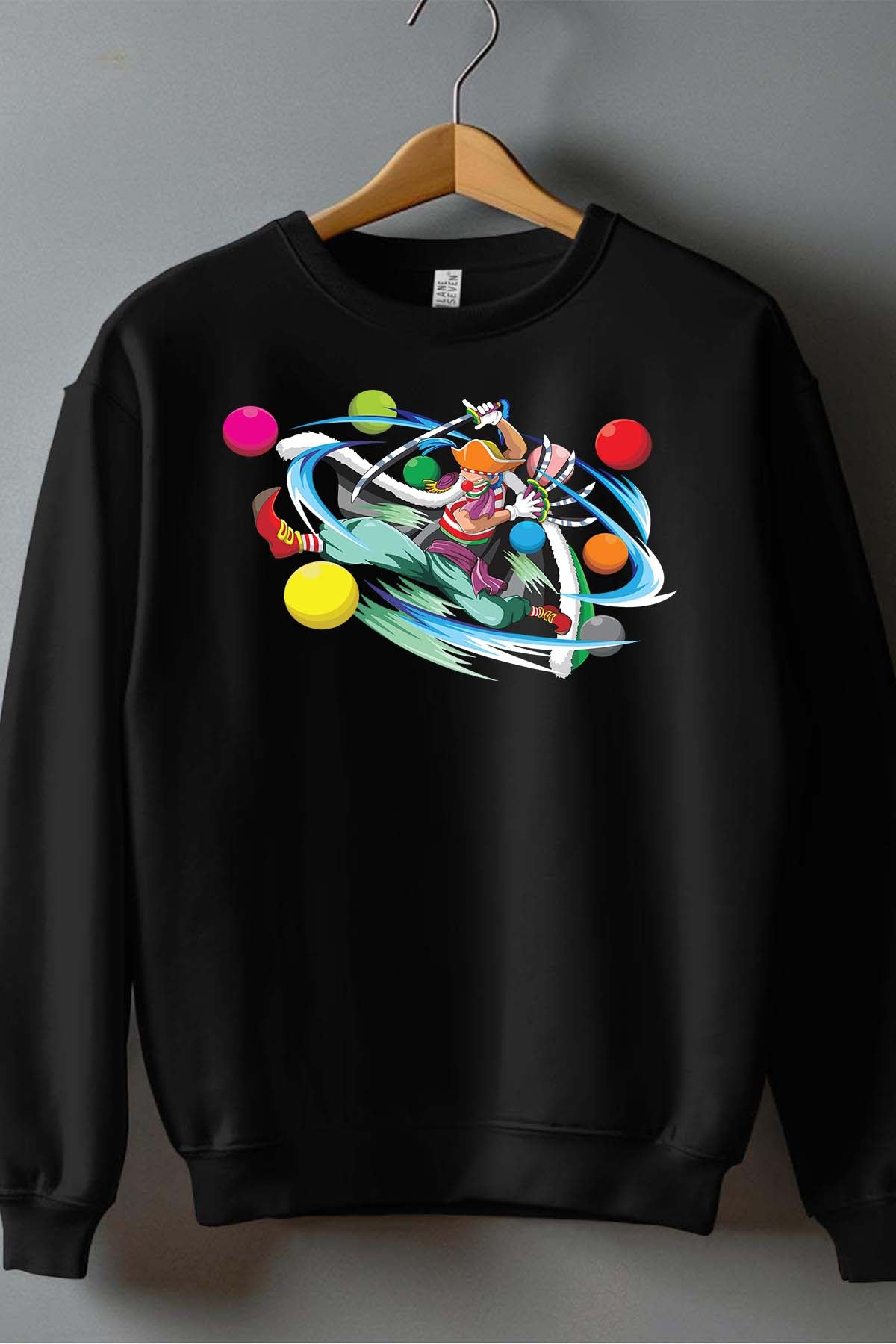 COULEUR:Noir|Sweat Col Rond Garçon | 1ne Piece AVR 29 Noir