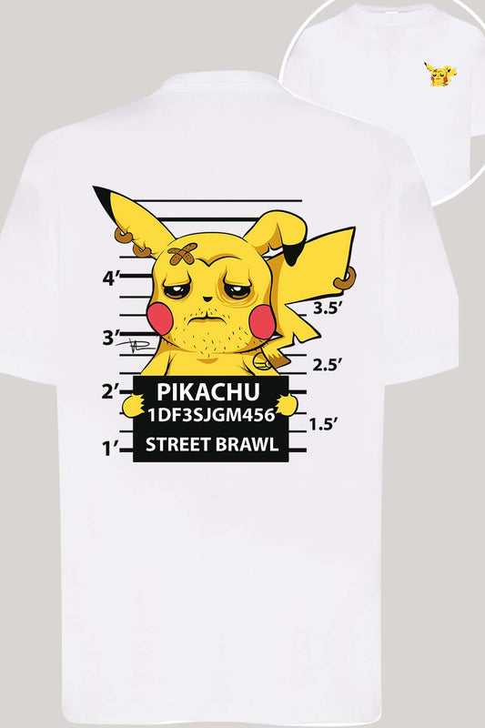 COULEUR:Blanc|T-shirt Garçon | Accusé pikachu Blanc