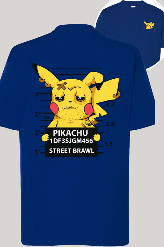 COULEUR:Marine|T-shirt Garçon | Accusé pikachu Marine