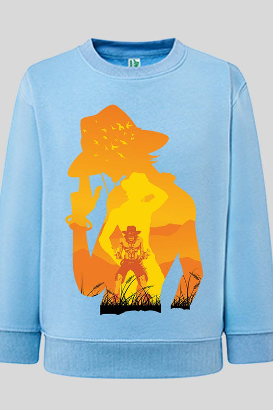 COULEUR:Bleu Ciel|Sweat Col Rond Homme | Ace Ombre Bleu Ciel