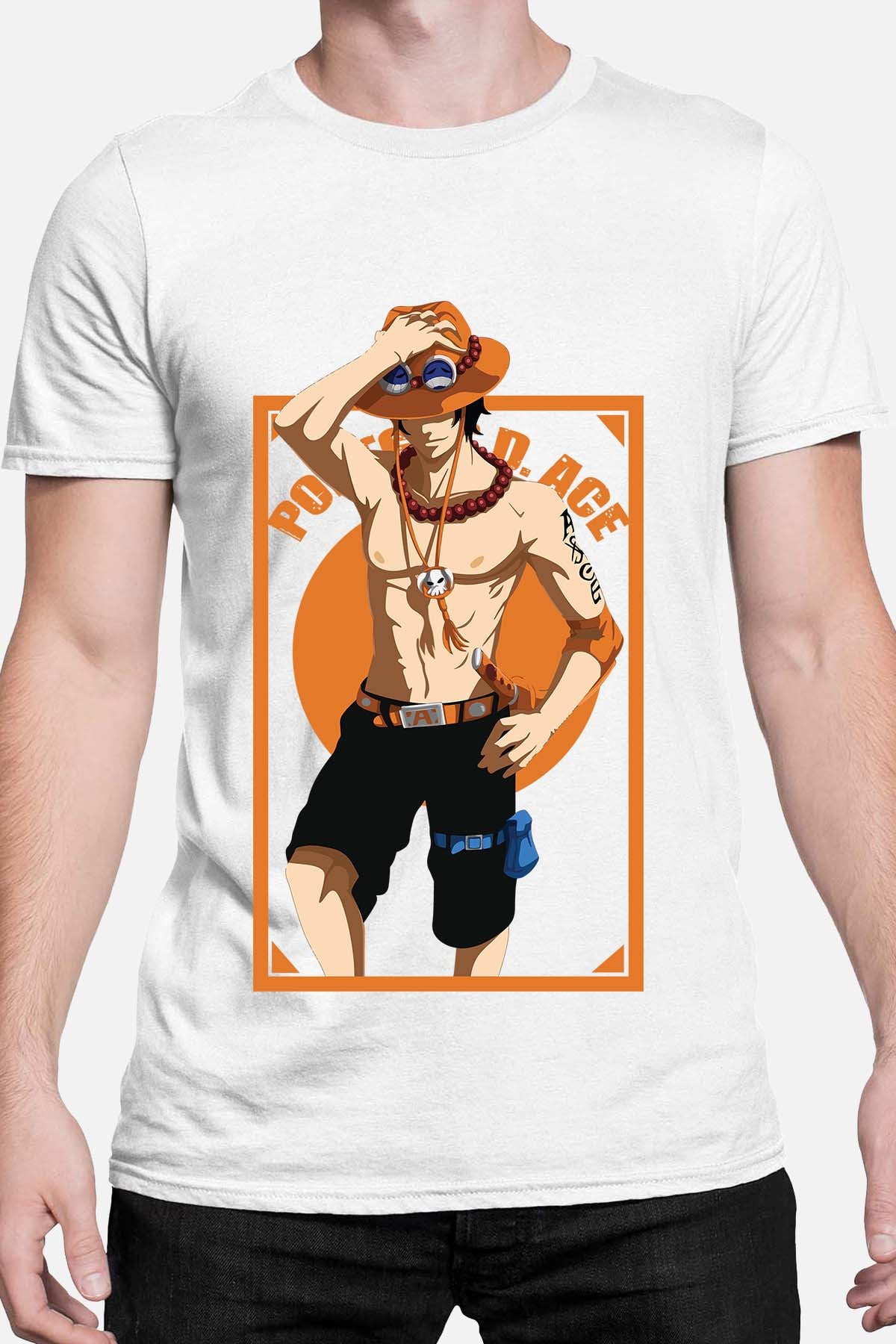 COULEUR:Blanc|T-shirt Homme | Ace Style Blanc