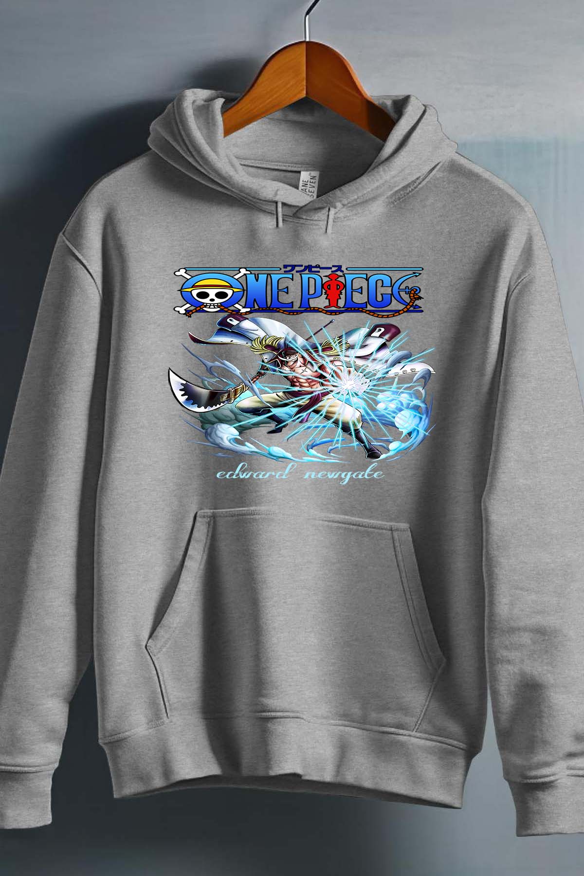 COULEUR:Gris|Sweat Capuche Garçon | Attack One Piece 03 Gris