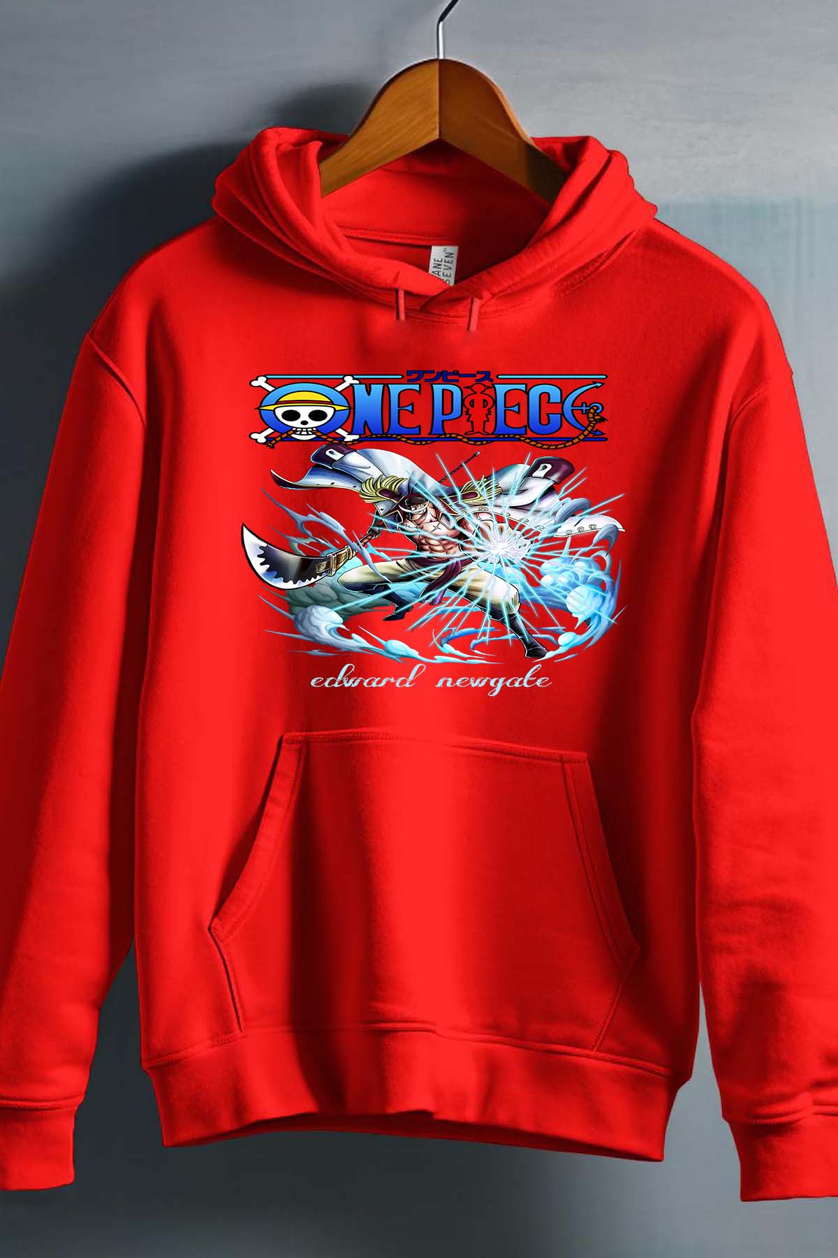 COULEUR:Rouge|Sweat Capuche Garçon | Attack One Piece 03 Rouge