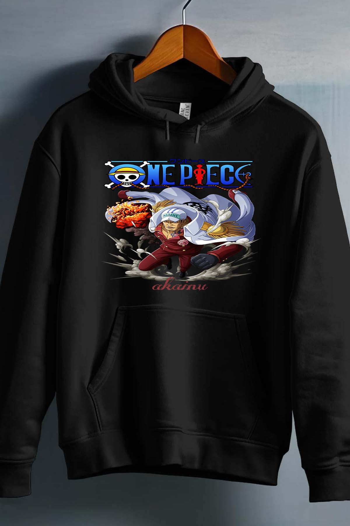 COULEUR:Noir|Sweat Capuche Garçon | Attack One Piece 09 Noir