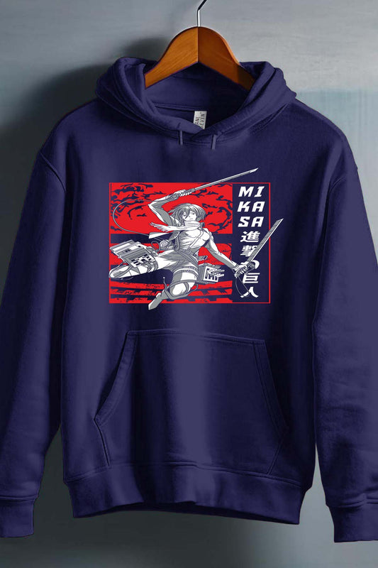 COULEUR:Marine|Sweat Capuche Garçon | Attaques des Titans 10 Marine