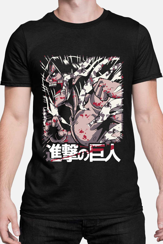 COULEUR:Noir|T-shirt Homme | Attaques des Titans 19 Noir