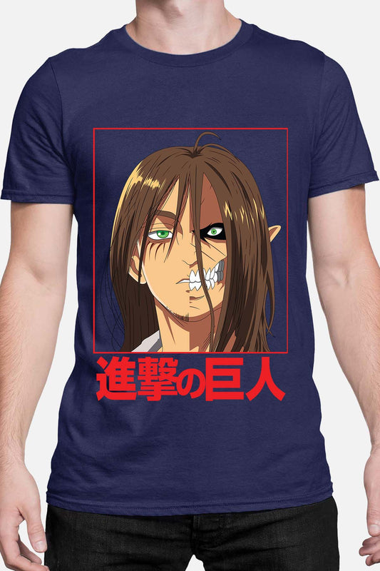 COULEUR:Marine|T-shirt Homme | Attaques des Titans 20 Marine