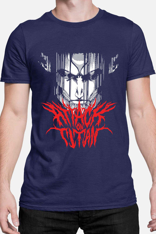 COULEUR:Marine|T-shirt Homme | Attaques des Titans 21 Marine