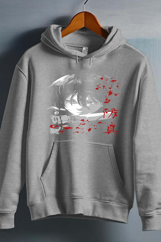 COULEUR:Gris|Sweat Capuche Garçon | Attaques des Titans 26 Gris