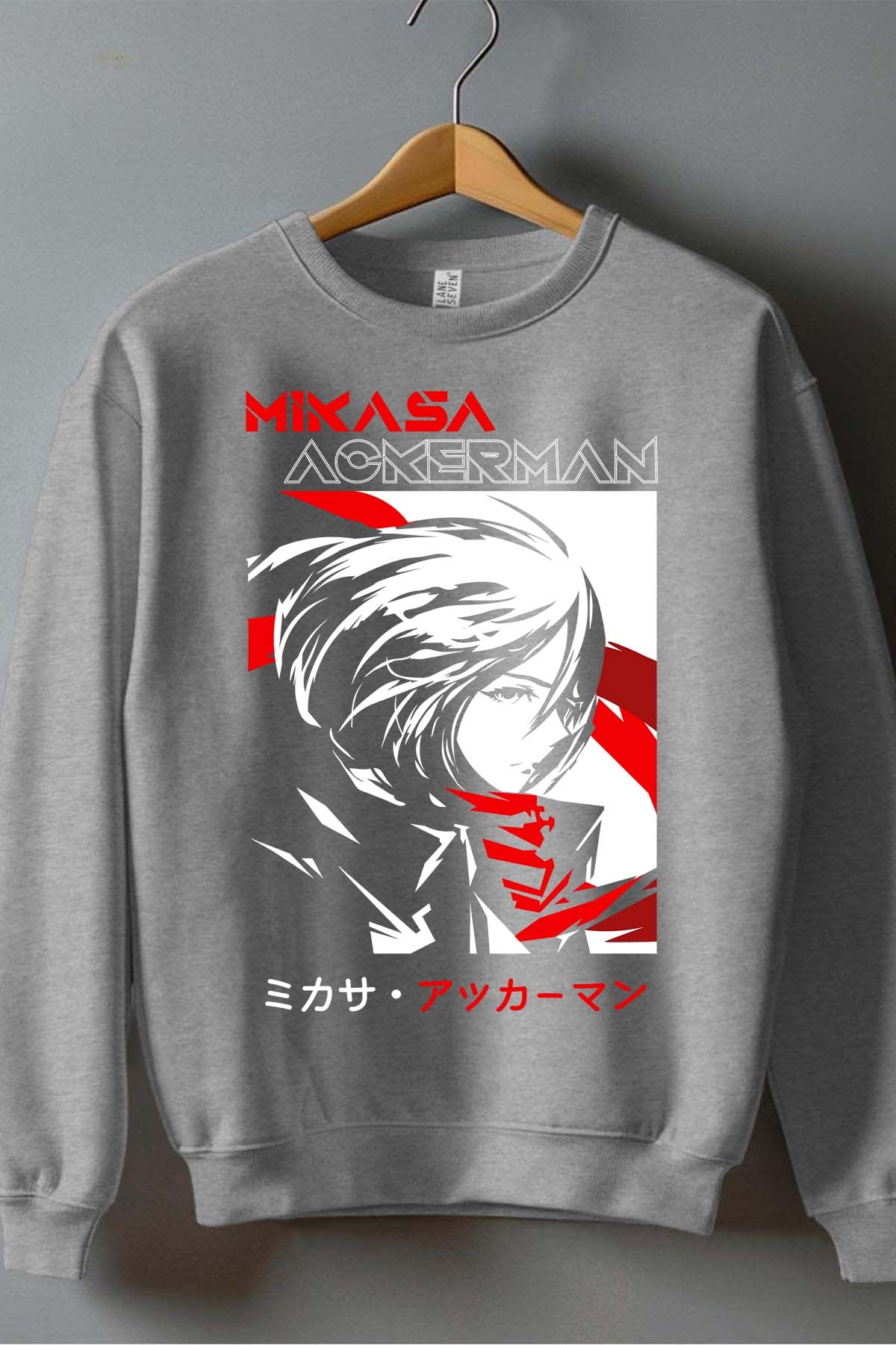 COULEUR:Gris|Sweat Col Rond Garçon | Attaques des Titans 29 Gris