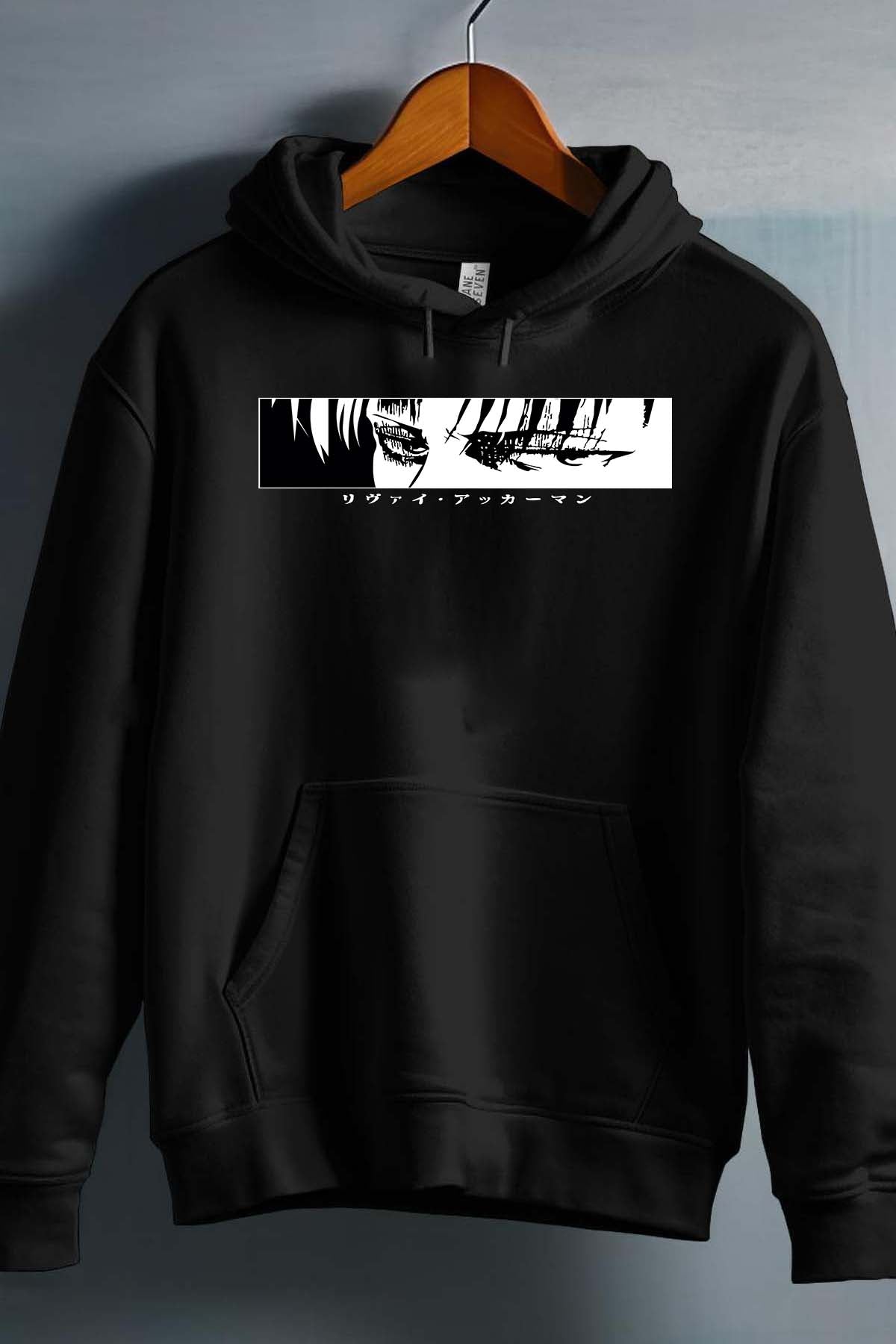COULEUR:Noir|Sweat Capuche Homme | Attaques des Titans 30 Noir