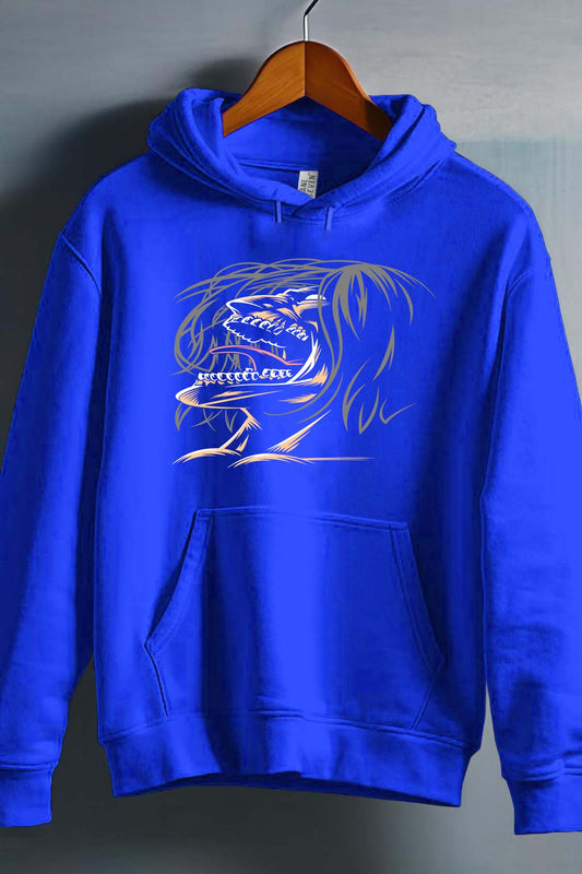 COULEUR:Bleu Roi|Sweat Capuche Garçon | Attaques des Titans 6 Bleu Roi