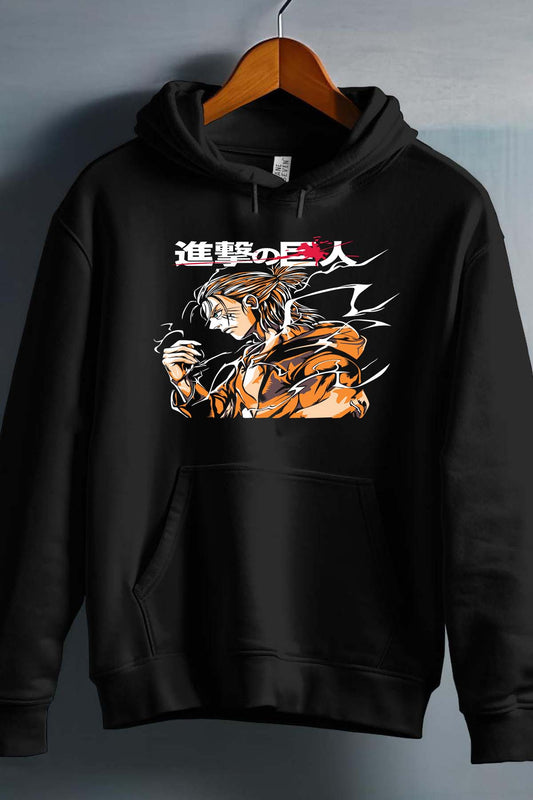 COULEUR:Noir|Sweat Capuche Homme | Attaques des Titans 8 Noir