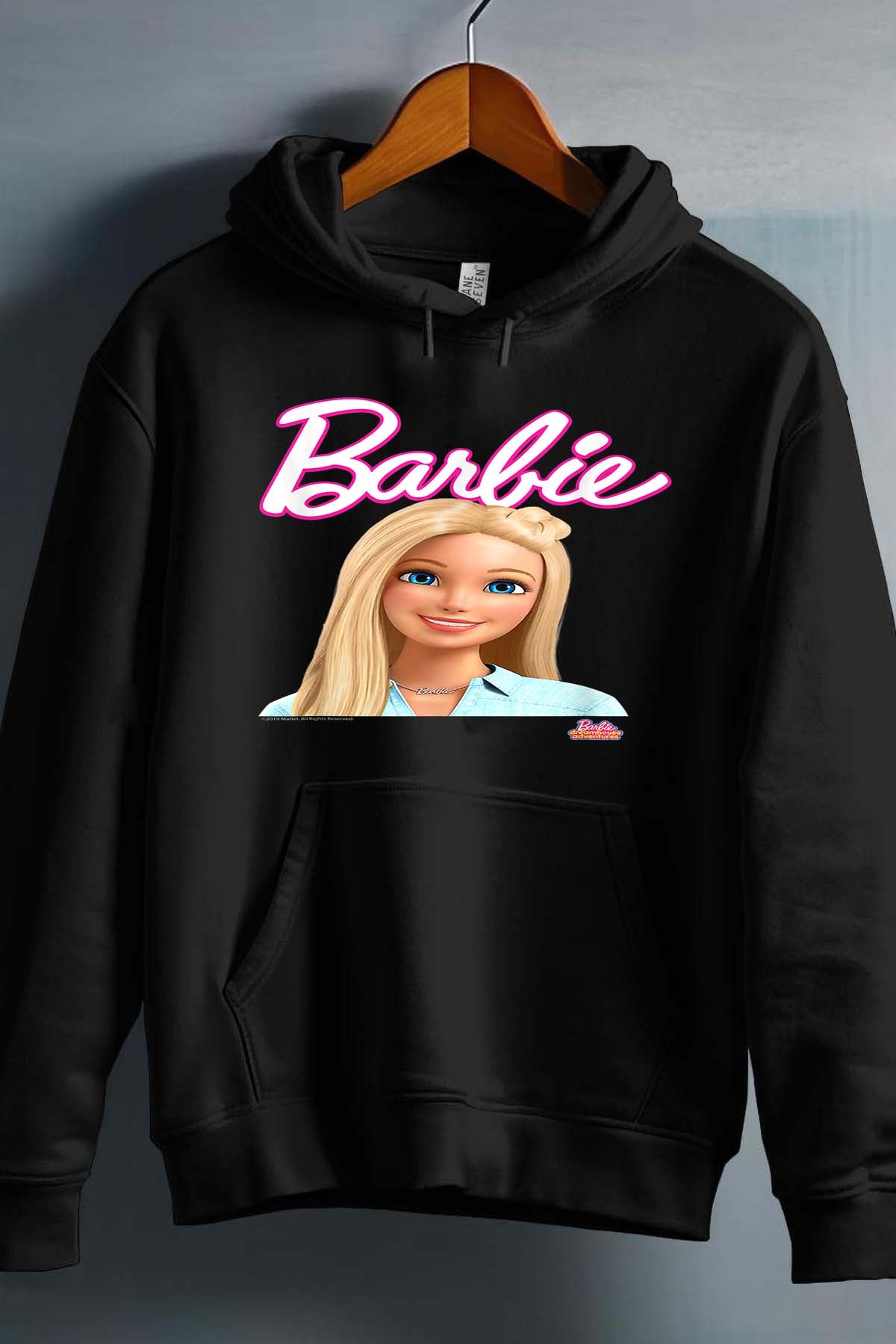 COULEUR:Noir|Sweat Capuche Fille | Barbie dolls Noir
