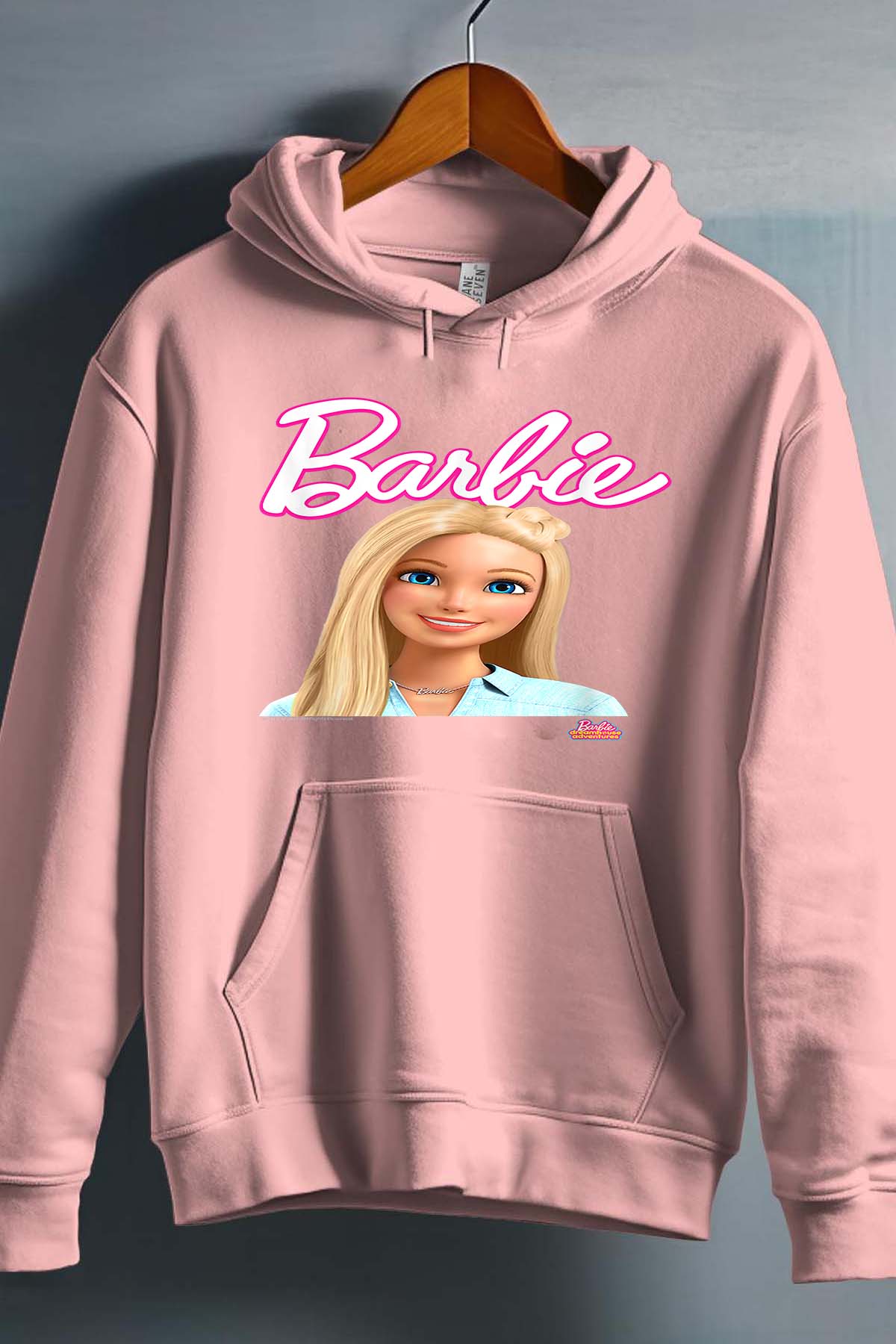 COULEUR:Rose|Sweat Capuche Fille | Barbie dolls Rose