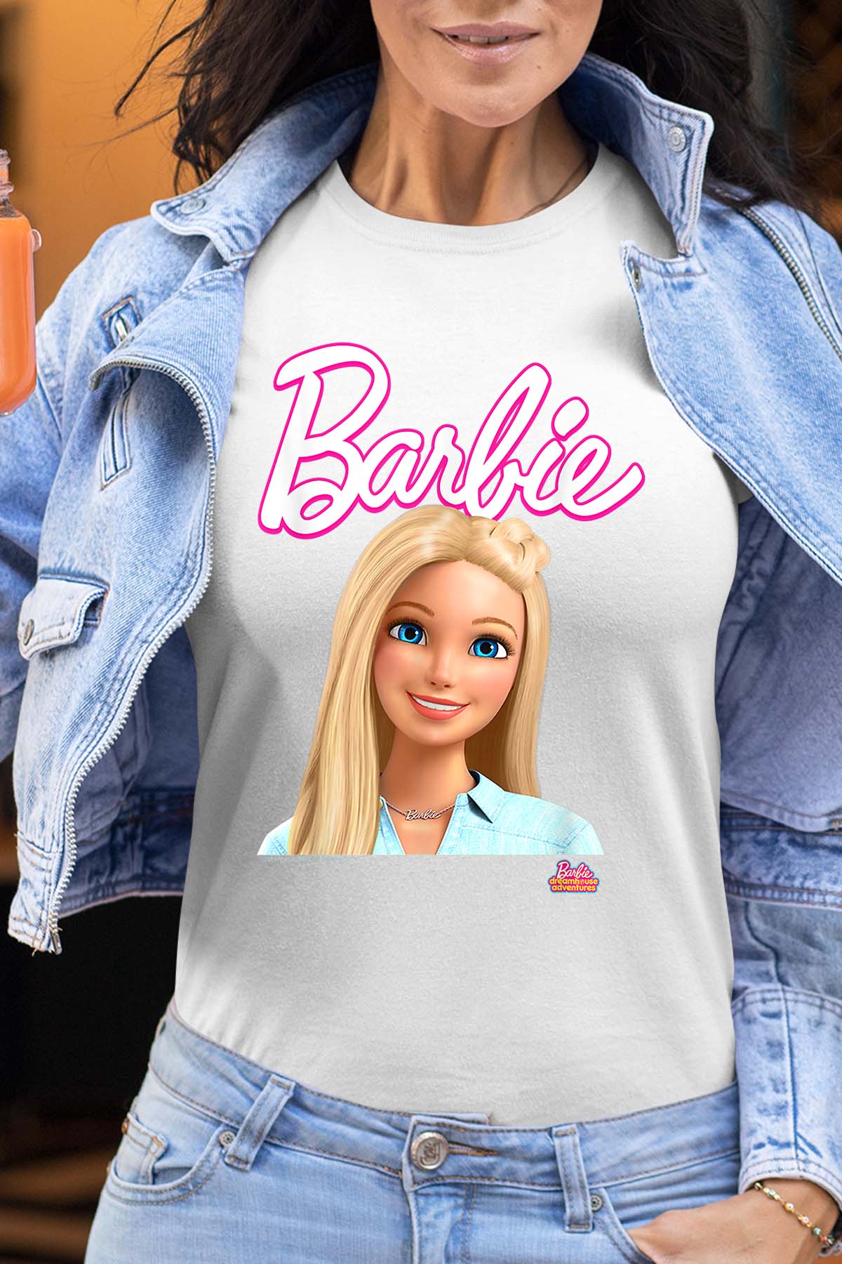 COULEUR:Blanc|T-shirt Femme | Barbie dolls Blanc