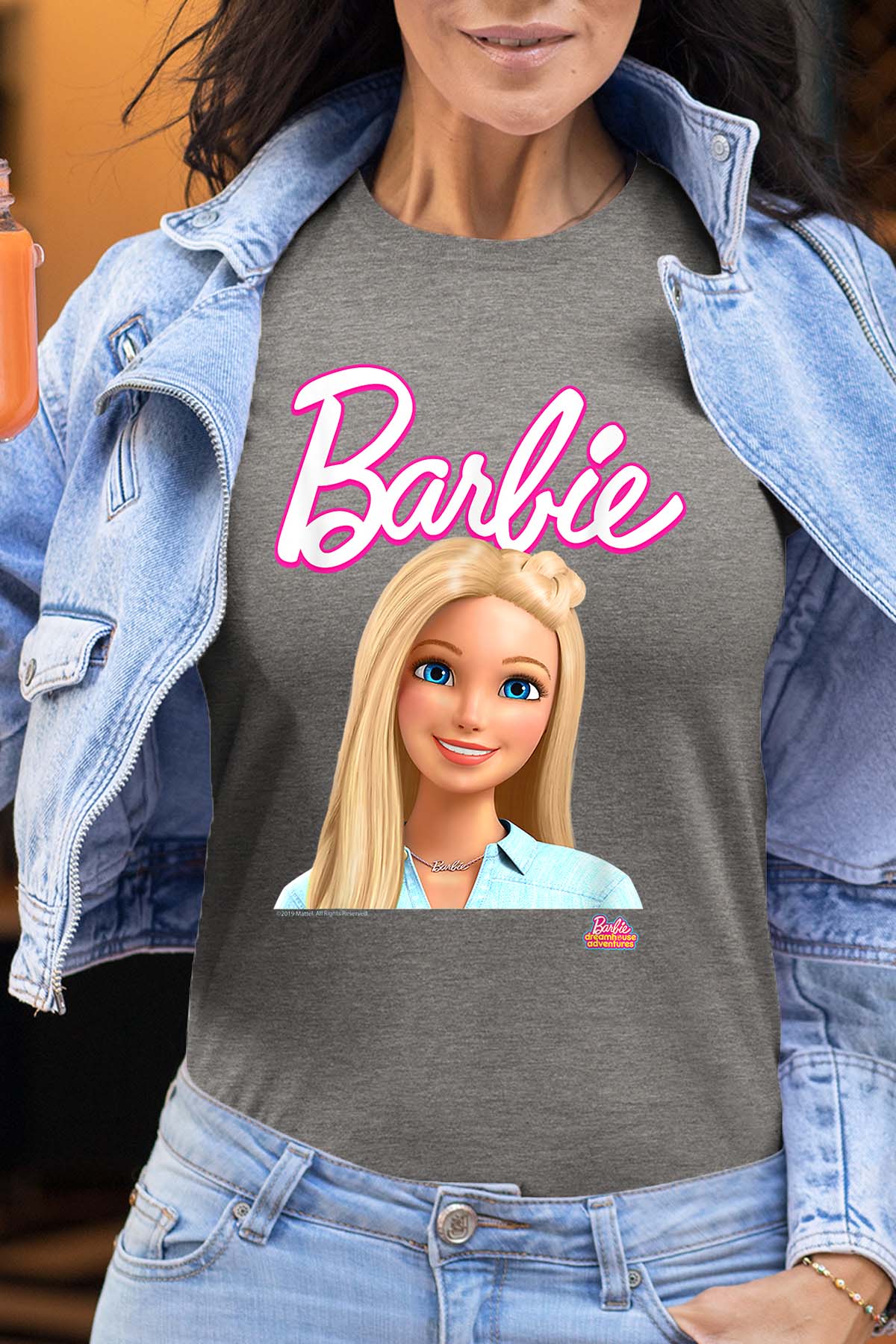 COULEUR:Gris|T-shirt Femme | Barbie dolls Gris