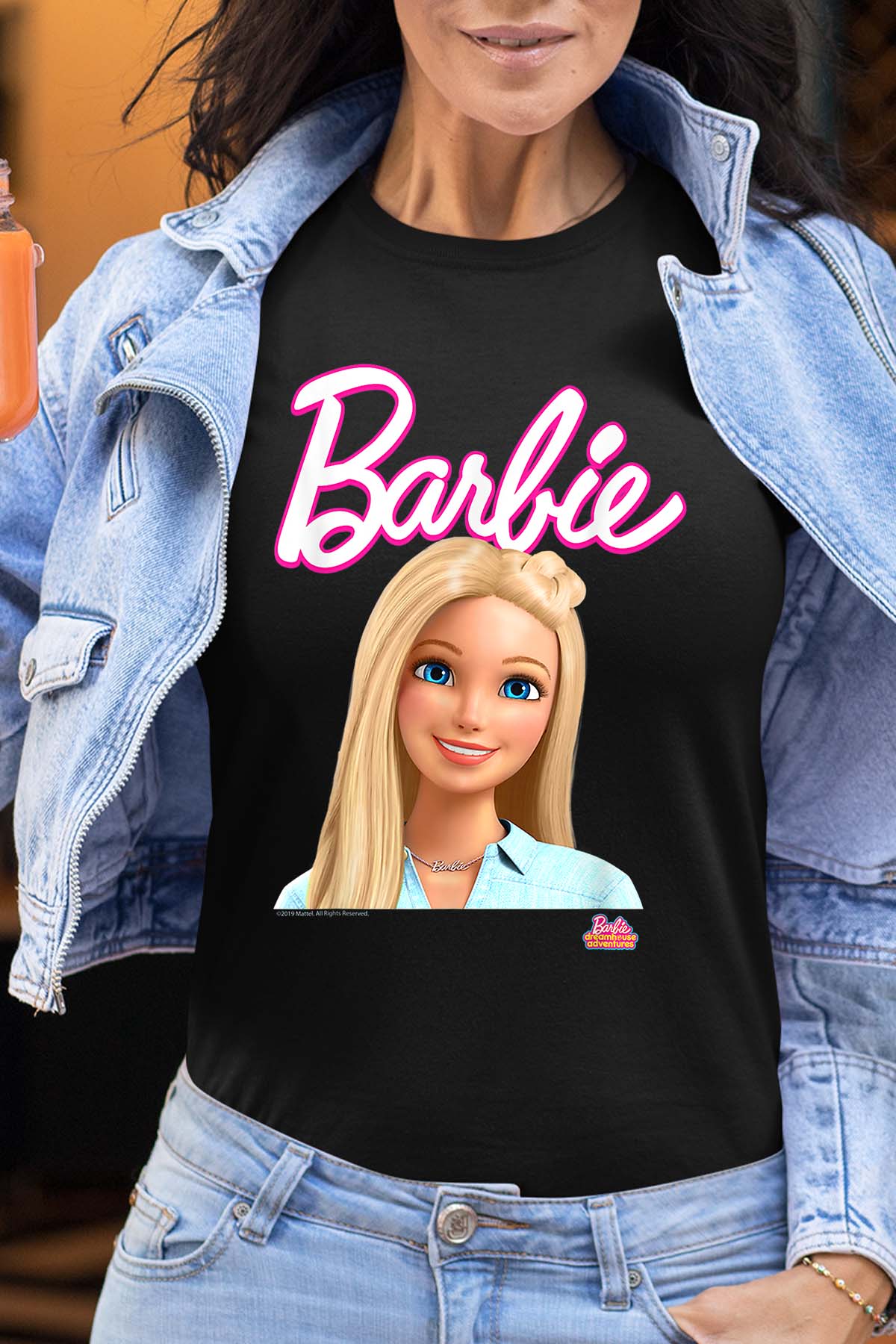 COULEUR:Noir|T-shirt Femme | Barbie dolls Noir