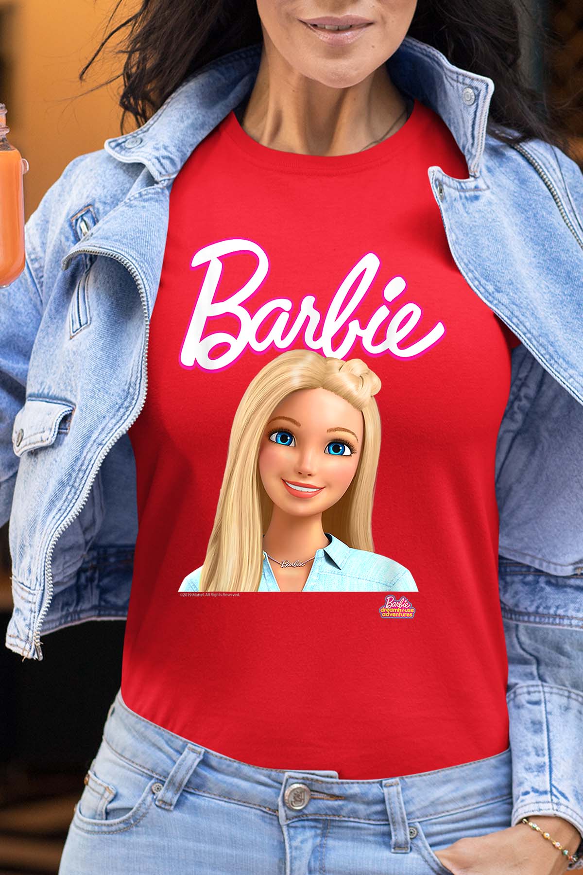 COULEUR:Rouge|T-shirt Femme | Barbie dolls Rouge