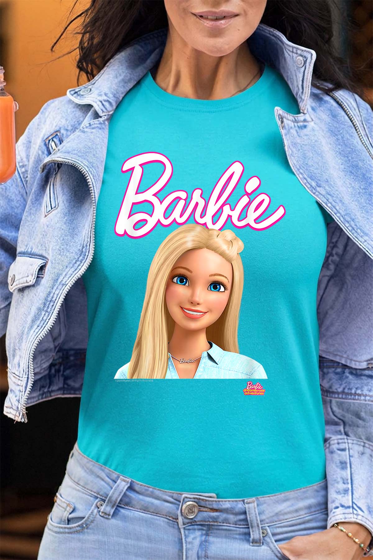 COULEUR:Turquoise|T-shirt Femme | Barbie dolls Turquoise