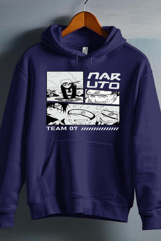 COULEUR:Marine|Sweat Capuche Garçon | Bd naruto Marine