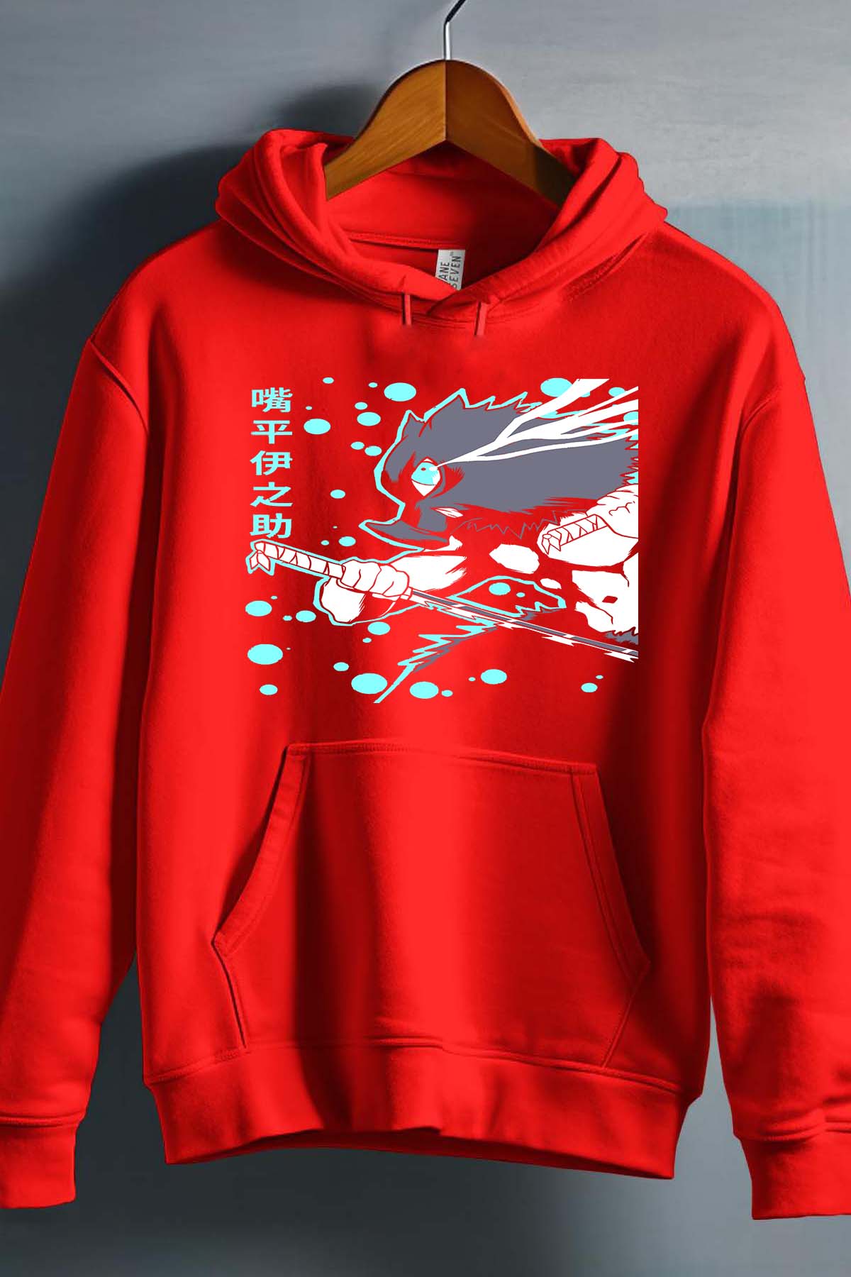COULEUR:Rouge|Sweat Capuche Homme | Beast Inosuke Rouge