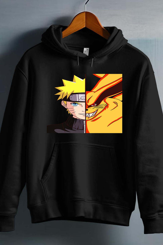 COULEUR:Noir|Sweat Capuche Garçon | Binaruto Noir