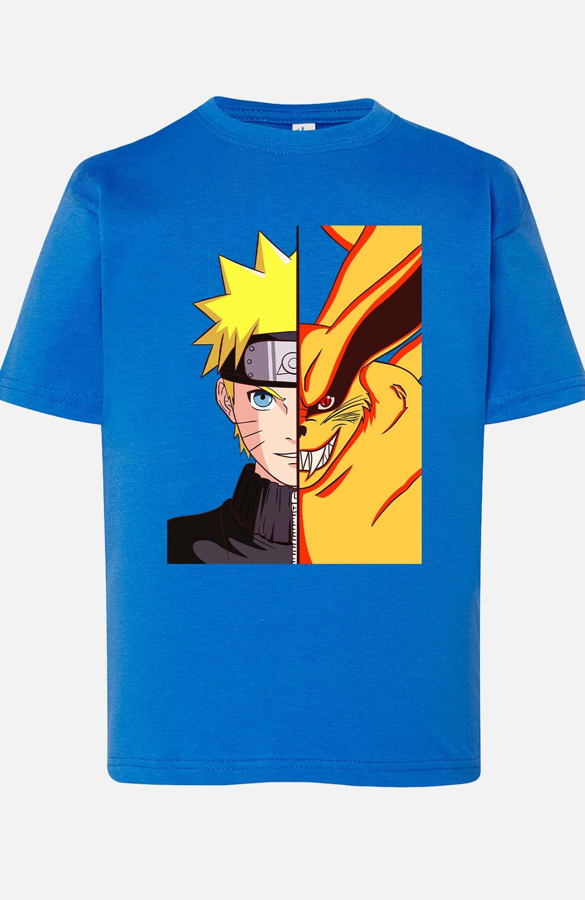 COULEUR:Bleu Roi|T-shirt Garçon | Binaruto Bleu Roi