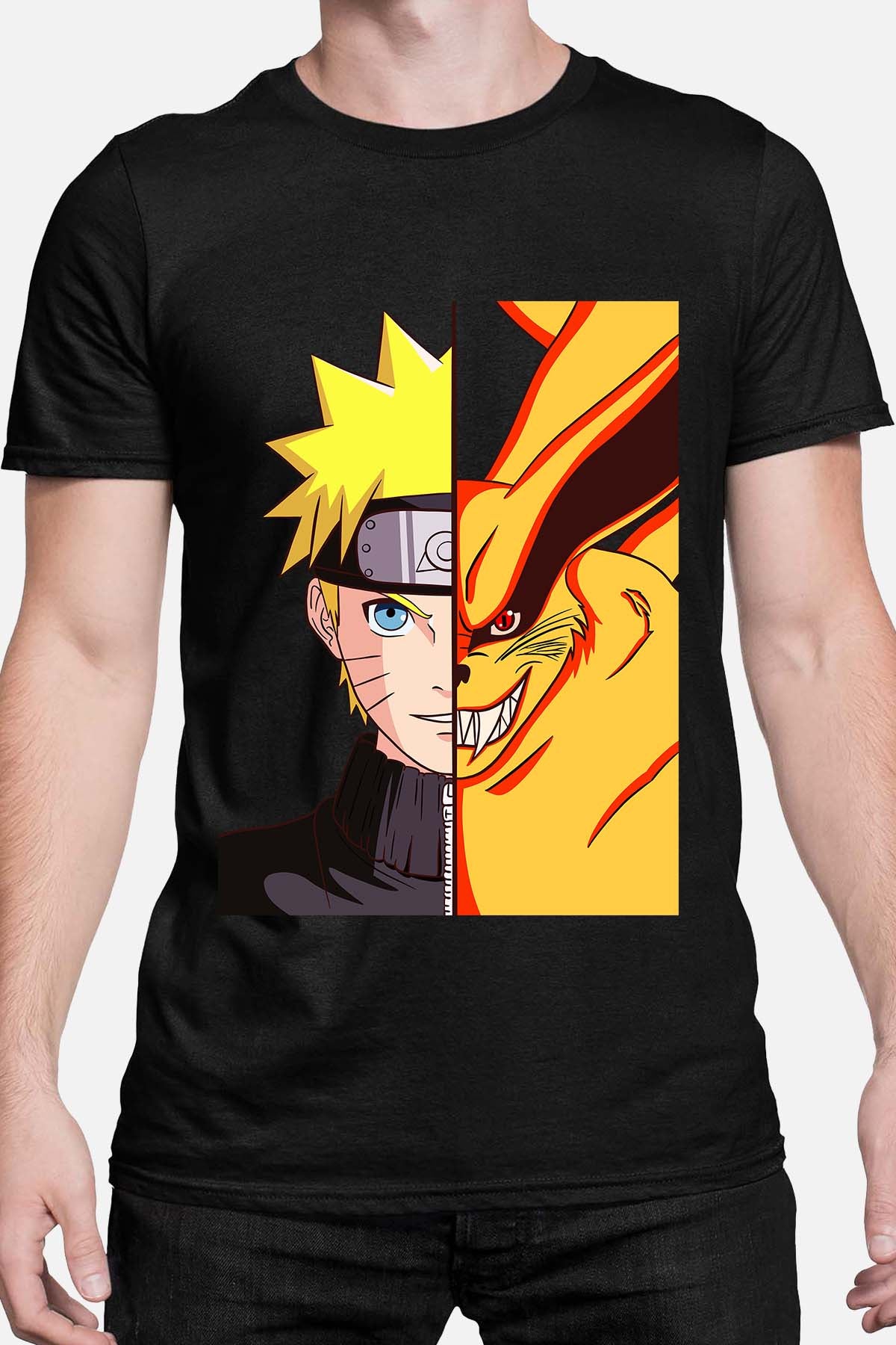 COULEUR:Noir|T-shirt Homme | Binaruto Noir