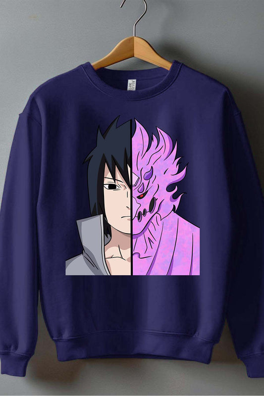 COULEUR:Marine|Sweat Col Rond Homme | Bisasuke Marine
