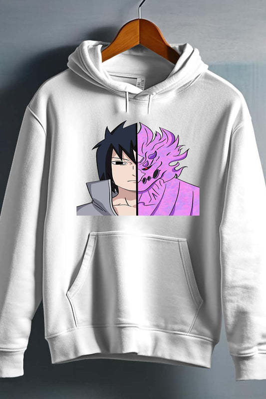 COULEUR:Blanc|Sweat Capuche Garçon | Bisasuke Blanc