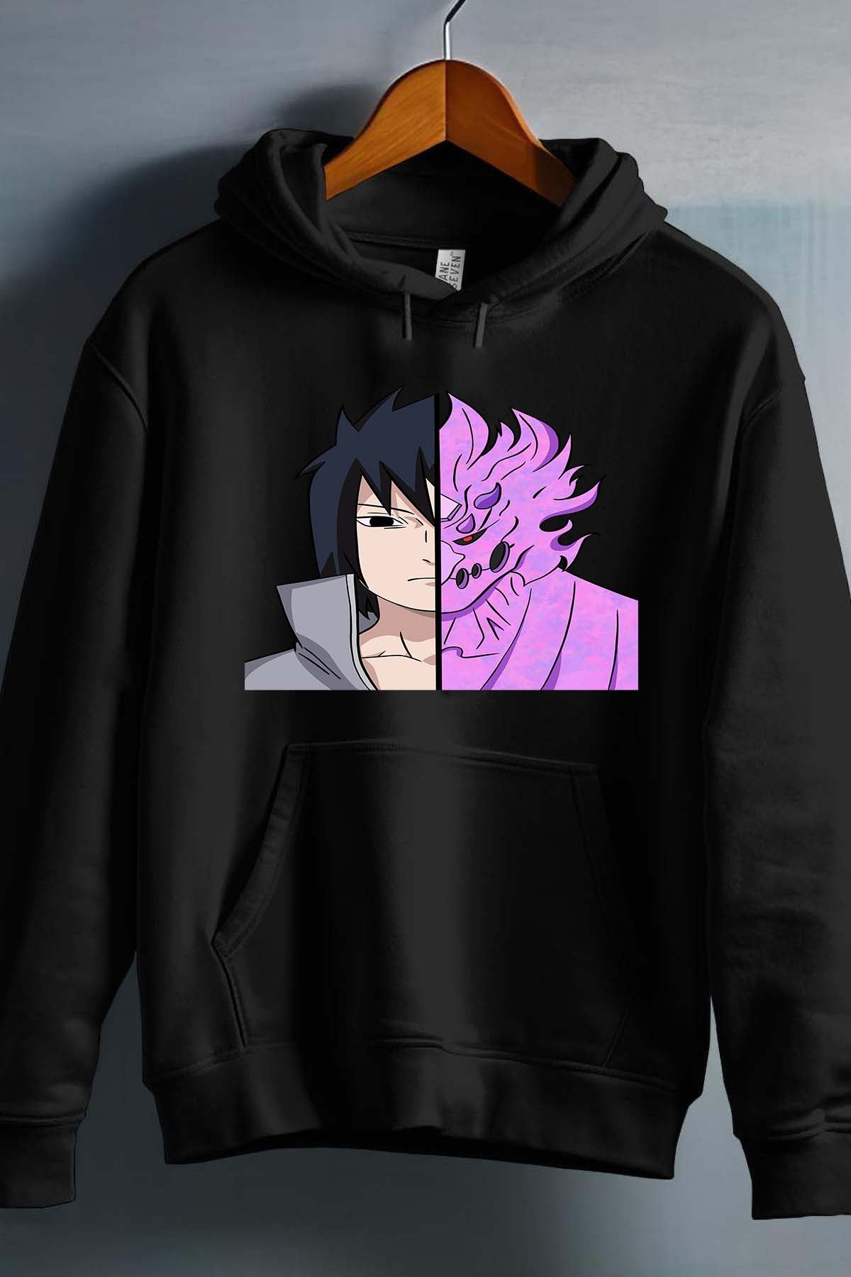 COULEUR:Noir|Sweat Capuche Garçon | Bisasuke Noir