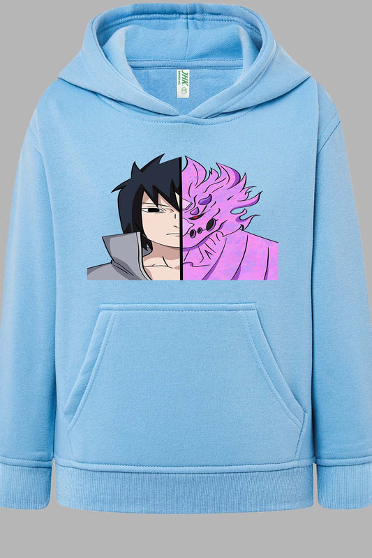COULEUR:Bleu Ciel|Sweat Capuche Homme | Bisasuke Bleu Ciel