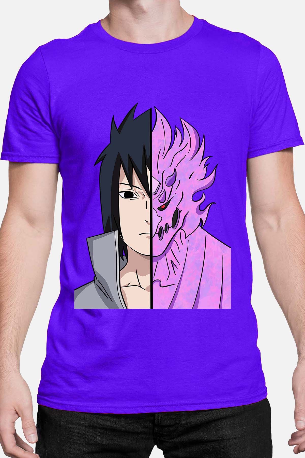 COULEUR:Bleu Roi|T-shirt Homme | Bisasuke Bleu Roi