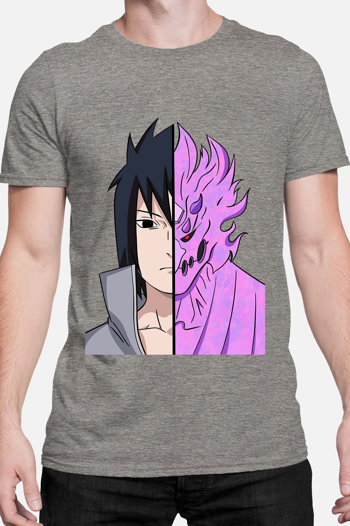COULEUR:Gris|T-shirt Homme | Bisasuke Gris