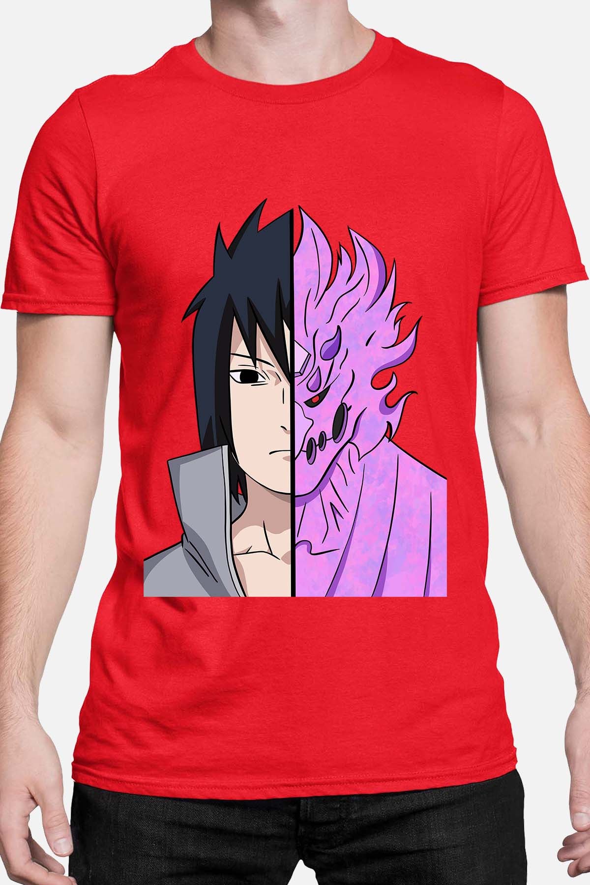 COULEUR:Rouge|T-shirt Homme | Bisasuke Rouge