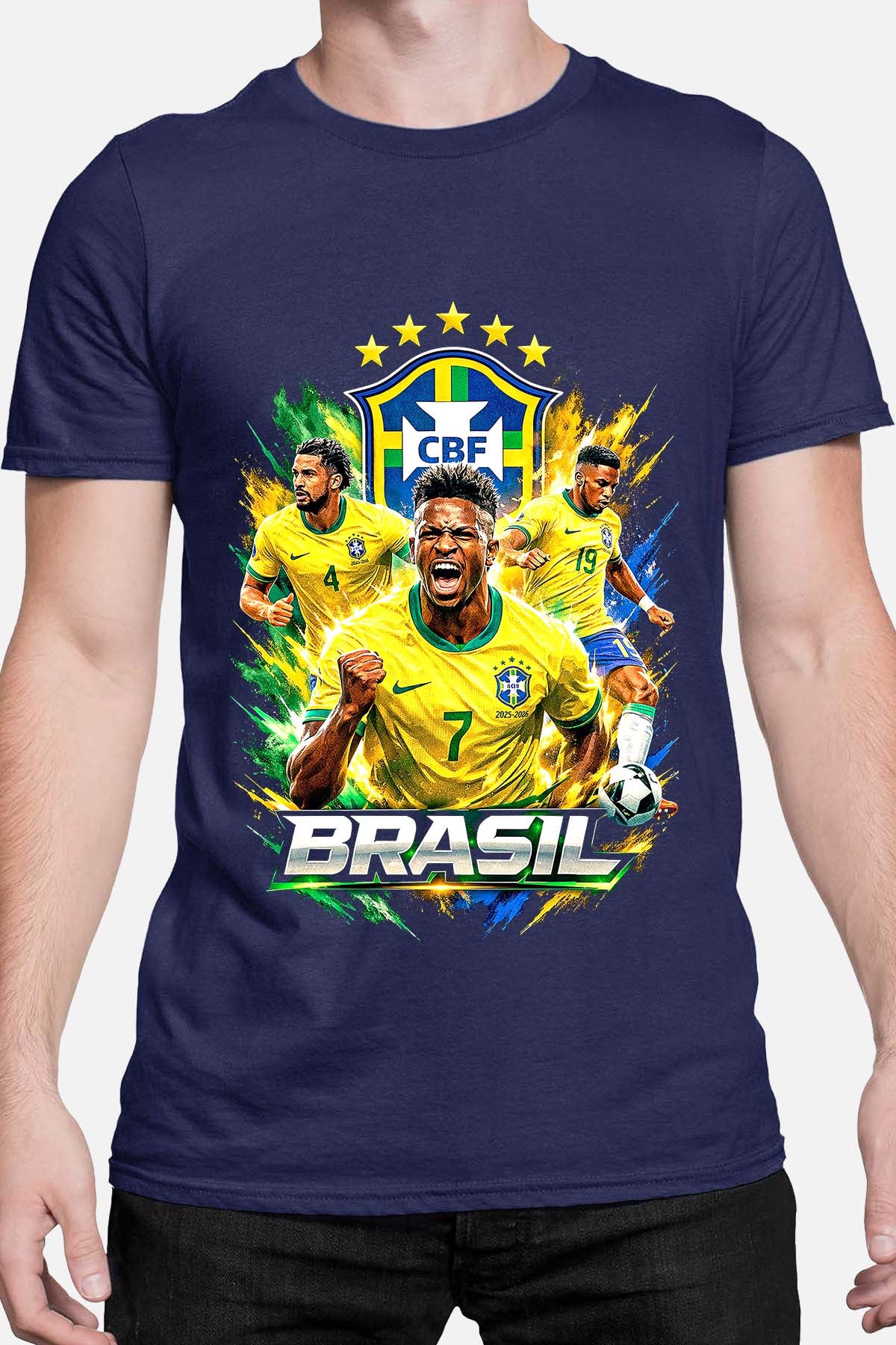 T-shirt Homme | Bootleg Brasil 1 Raw