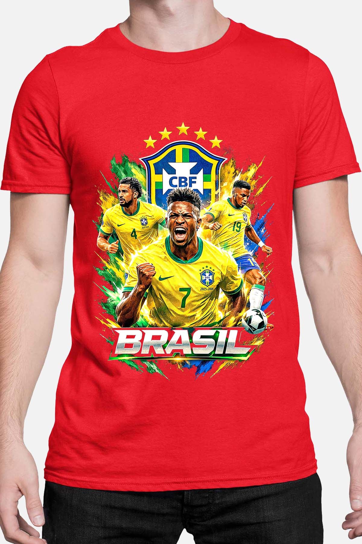 T-shirt Homme | Bootleg Brasil 1 Raw