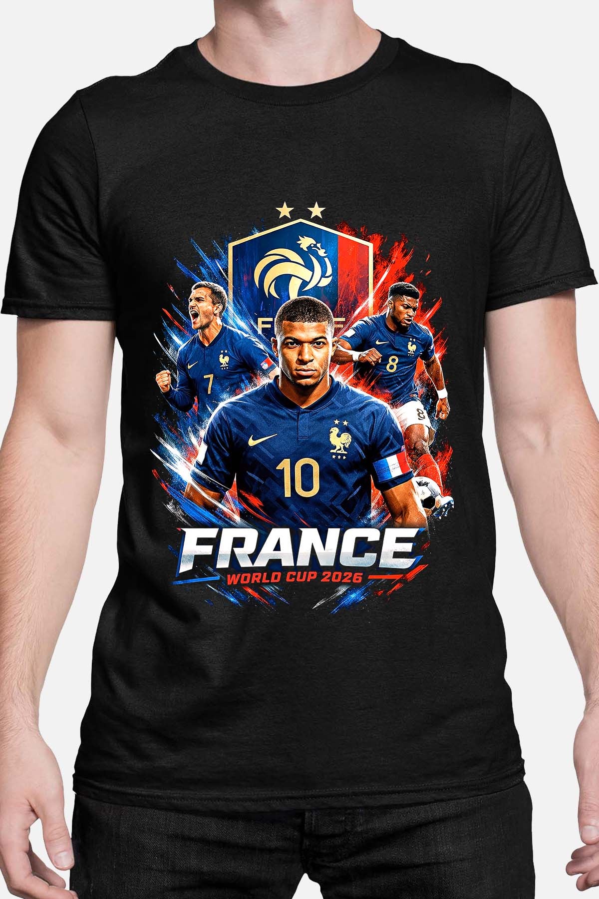 T-shirt Homme | Bootleg France 1 Raw