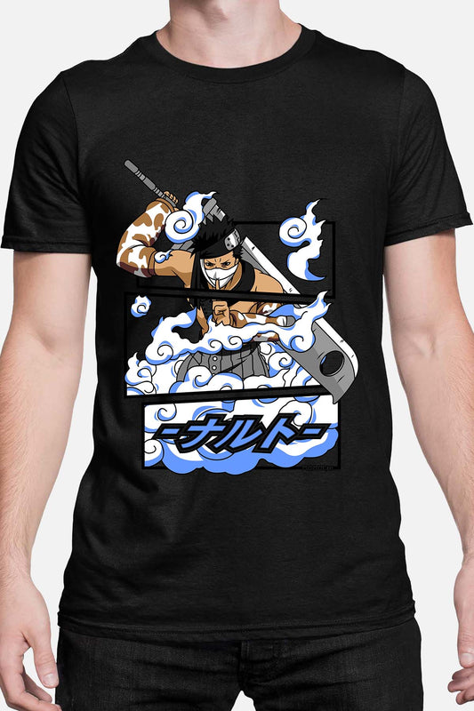 COULEUR:Noir|T-shirt Homme | Cadre zabuza momochi 01A Noir