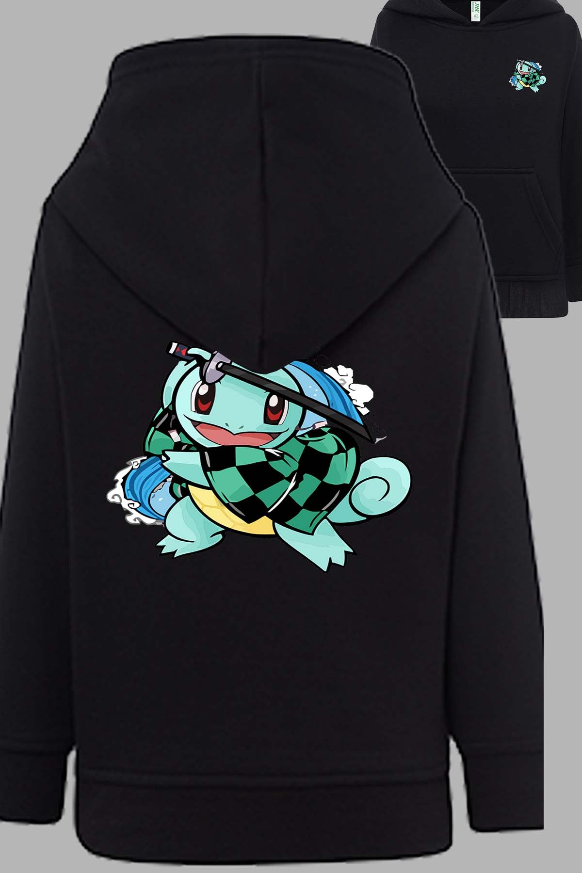 COULEUR:Noir|Sweat Capuche Fille | Carapuce Slayer Noir