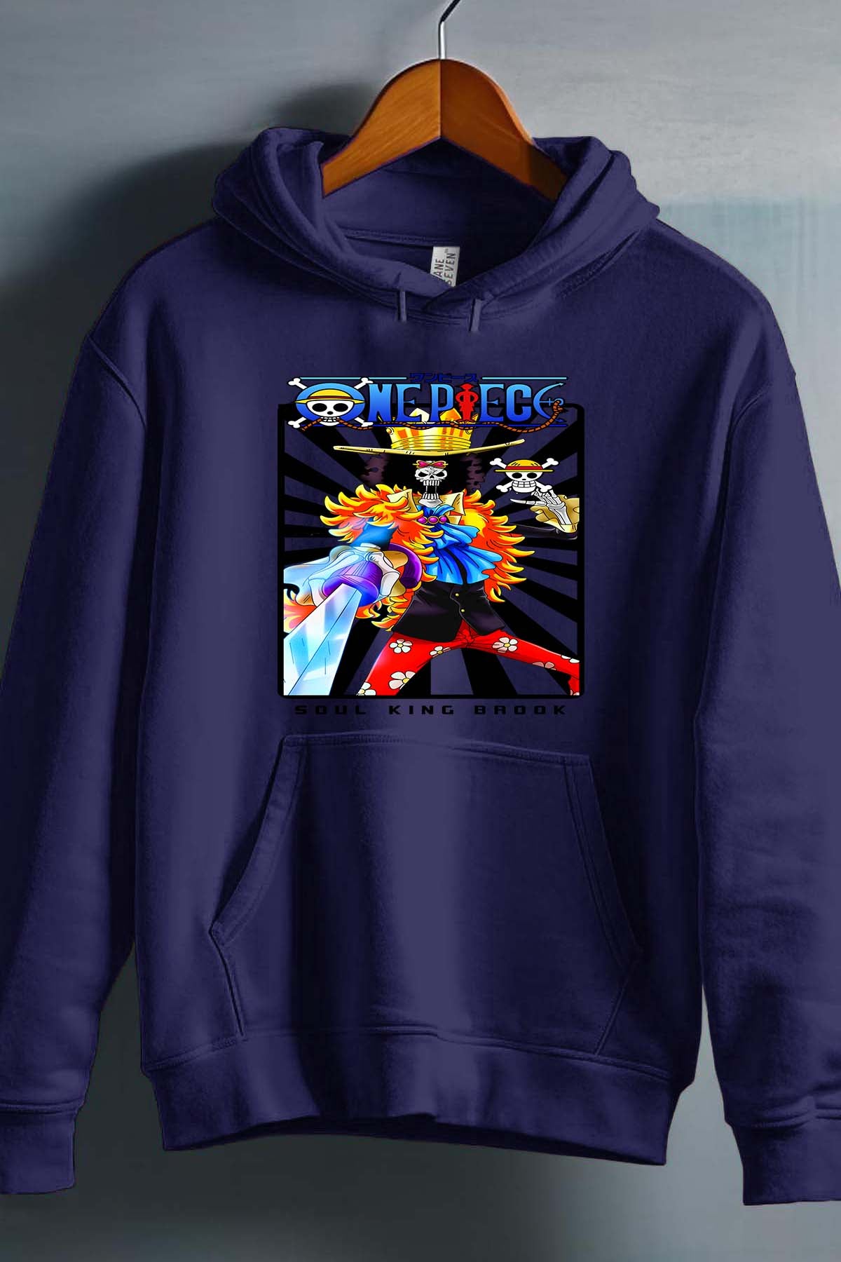 COULEUR:Marine|Sweat Capuche Garçon | Card BROOK 01 Marine