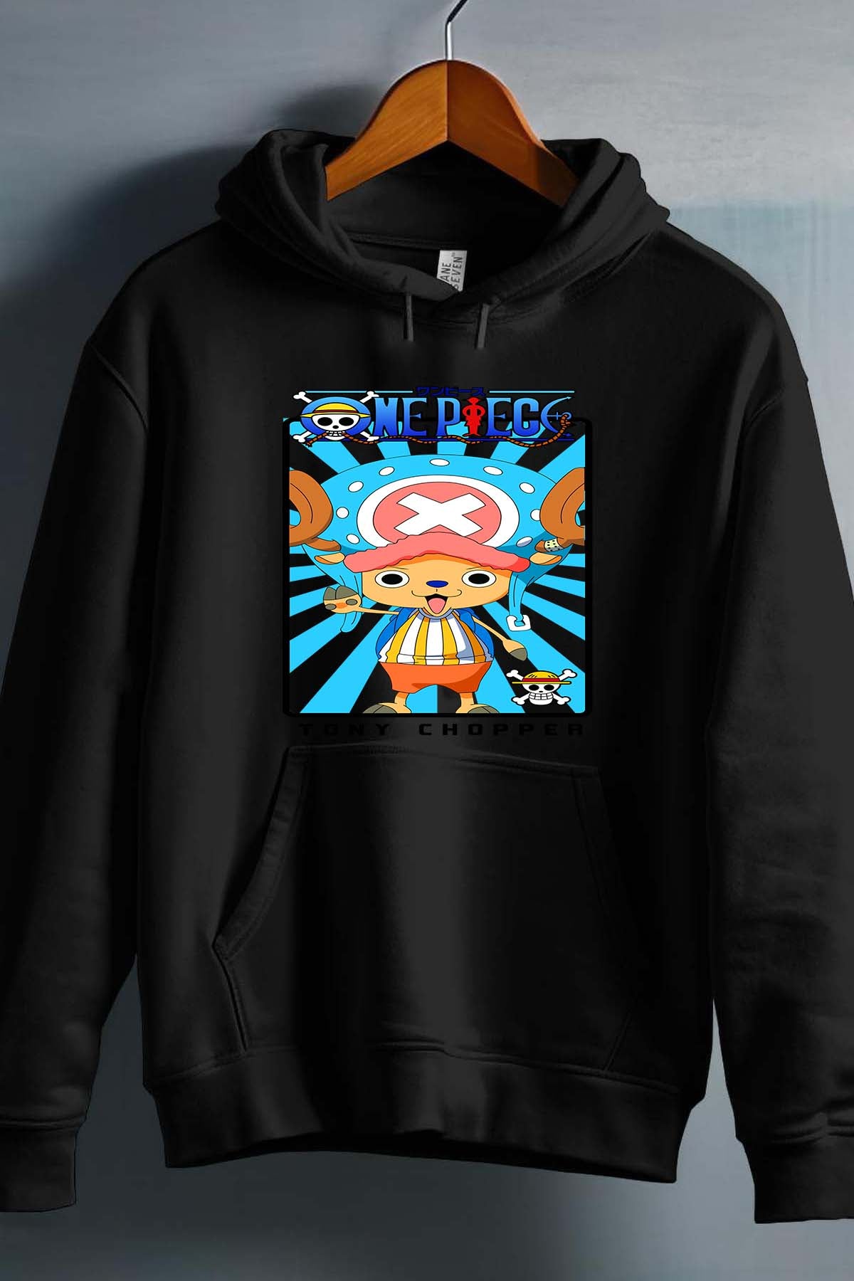 COULEUR:Noir|Sweat Capuche Garçon | Card CHOPPER 01 Noir