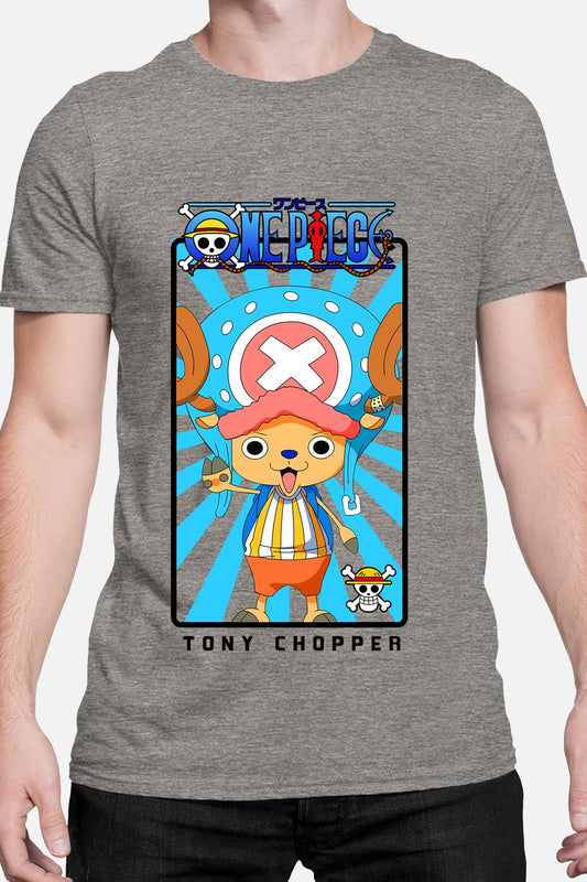 COULEUR:Gris|T-shirt Homme | Card CHOPPER 01 Gris