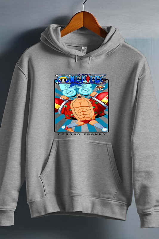 COULEUR:Gris|Sweat Capuche Homme | Card FRANKY 01 Gris