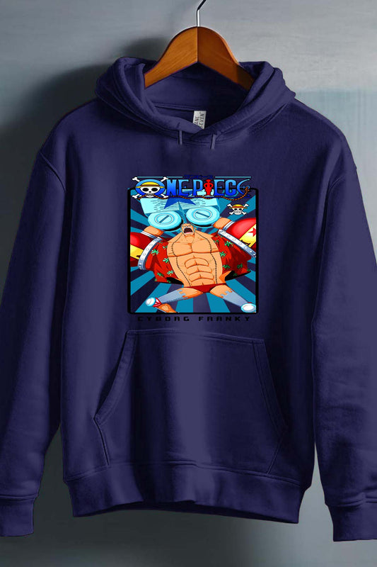 COULEUR:Marine|Sweat Capuche Homme | Card FRANKY 01 Marine