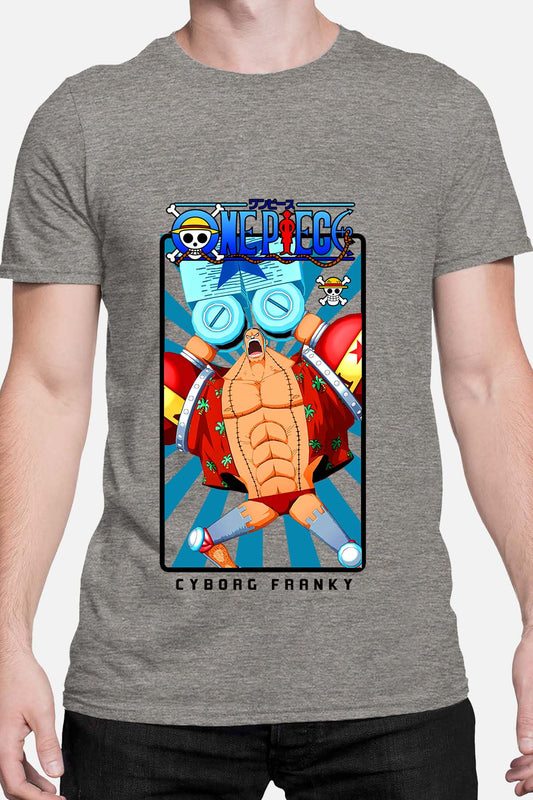 COULEUR:Gris|T-shirt Homme | Card FRANKY 01 Gris