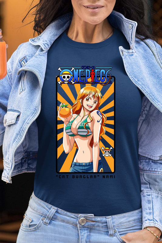 COULEUR:Marine|T-shirt Femme | Card NAMI 01 Marine